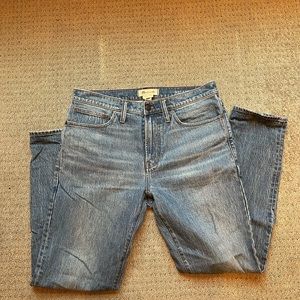 Madewell relaxed taper jeans